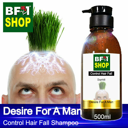 (CHFS) AmBDunhill - Desire For A Man Control Hair Fall Shampoo - 500ml - Man