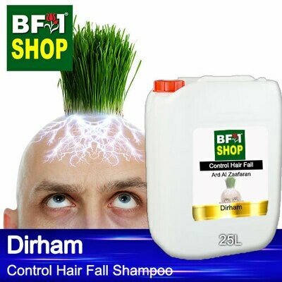 (CHFS) AmBArd Al Zaafaran - Dirham Control Hair Fall Shampoo - 25L - Man