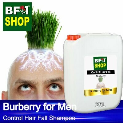 (CHFS) AmBBurberry - Burberry for Men Control Hair Fall Shampoo - 25L - Man