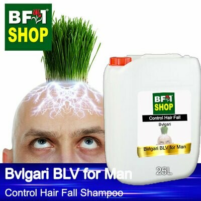 (CHFS) AmBBvlgari - Bvlgari BLV for Man Control Hair Fall Shampoo - 25L - Man