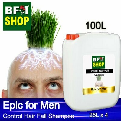 (CHFS) AmBAmouage - Epic for Men Control Hair Fall Shampoo - 100L - Man