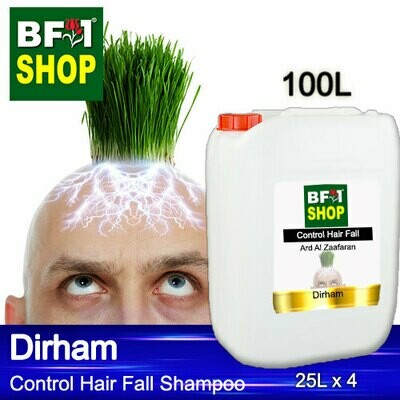 (CHFS) AmBArd Al Zaafaran - Dirham Control Hair Fall Shampoo - 100L - Man