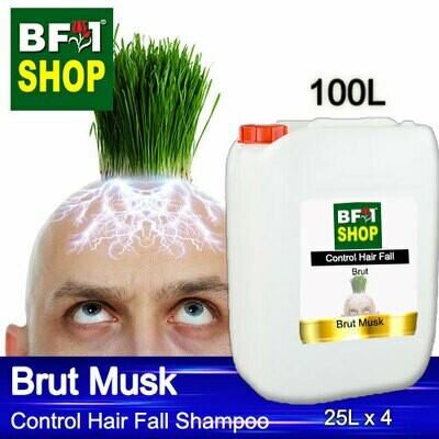 (CHFS) AmBBrut - Brut Musk Control Hair Fall Shampoo - 100L - Man