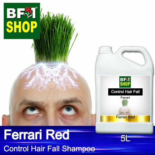 (CHFS) AmBFerrari - Ferrari Red  Control Hair Fall Shampoo - 5L - Man