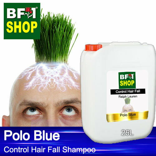 (CHFS) AmBRalph Lauren - Polo Blue Control Hair Fall Shampoo - 25L - Man