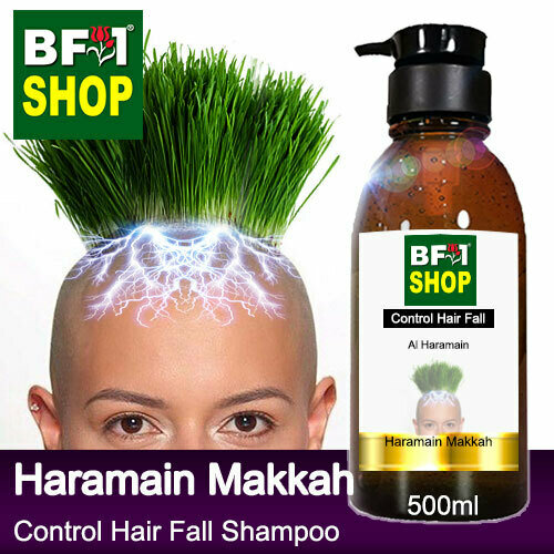 (CHFS) AmBAl Haramain - Haramain Makkah Control Hair Fall Shampoo - 500ml Woman