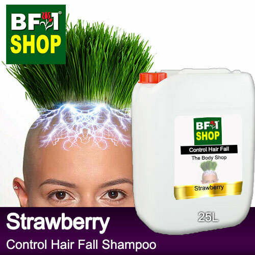 (CHFS) AmBThe Body Shop - Strawberry Control Hair Fall Shampoo - 25L Woman