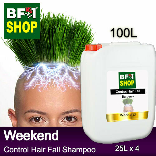 (CHFS) AmBBurberry - Weekend Control Hair Fall Shampoo - 100L Woman (CHFS) AmBBurberry - Weekend Control Hair Fall Shampoo - 100L Woman