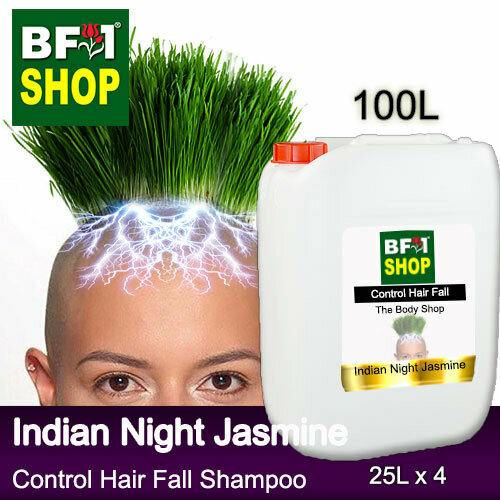 (CHFS) AmBThe Body Shop - Indian Night Jasmine Control Hair Fall Shampoo - 100L Woman