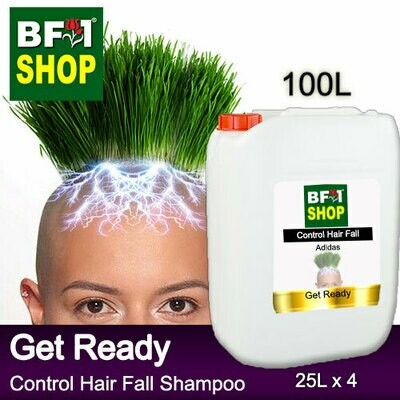 (CHFS) AmBAdidas - Get Ready Control Hair Fall Shampoo - 100L Woman (CHFS) AmBAdidas - Get Ready Control Hair Fall Shampoo - 100L Woman