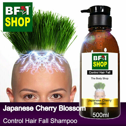 (CHFS) AmBThe Body Shop - Japanese Cherry Blossom Control Hair Fall Shampoo - 500ml Woman