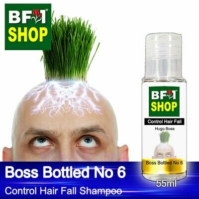 (CHFS) AmBHugo Boss - Boss Bottled No 6 Control Hair Fall Shampoo - 55ml - Man