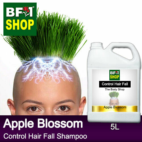 (CHFS) AmBThe Body Shop - Apple Blossom Control Hair Fall Shampoo - 5L Woman