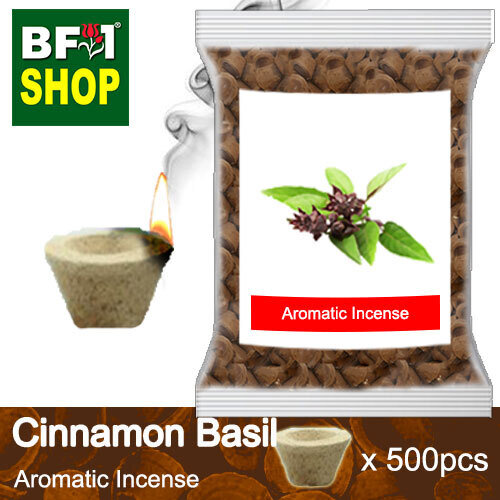 Aromatic Incense (AI) - Basil - Cinnamon Basil Aroma - 500pcs