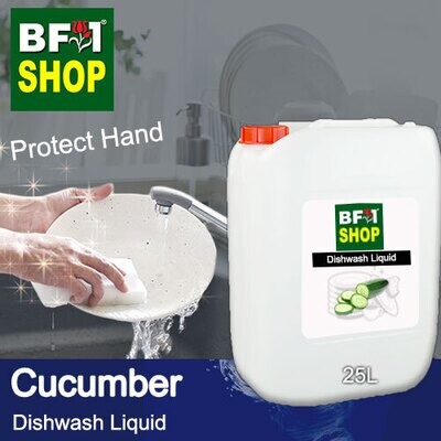 (DL) Dishwash Liquid - Cucumber - 25L