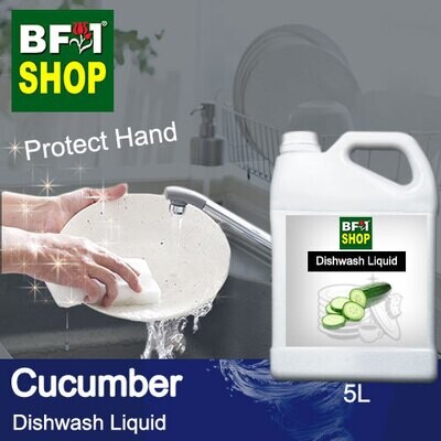 (DL) Dishwash Liquid - Cucumber - 5L