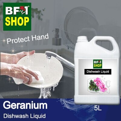 (DL) Dishwash Liquid - Geranium - 5L