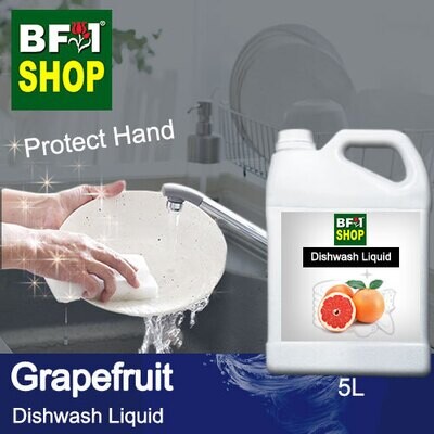 (DL) Dishwash Liquid - Grapefruit - 5L