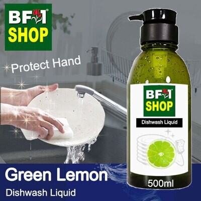 (DL) Dishwash Liquid - Green Lemon - 500ml