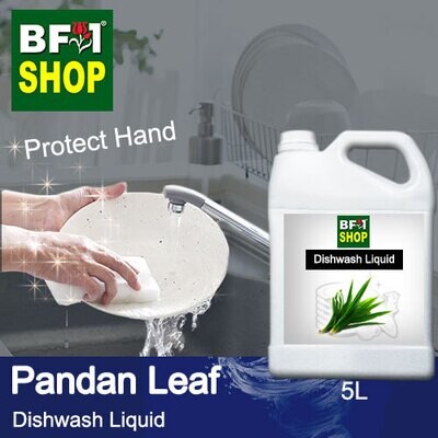 (DL) Dishwash Liquid - Pandan Leaf - 5L