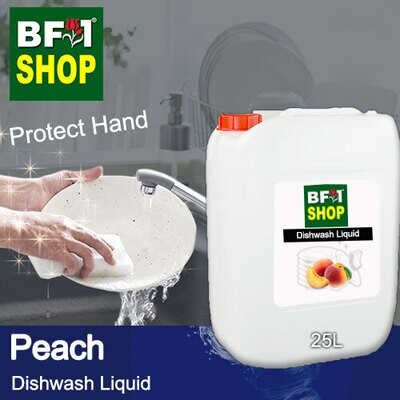 (DL) Dishwash Liquid - Peach - 25L