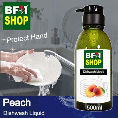 (DL) Dishwash Liquid - Peach - 500ml