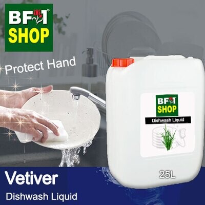 (DL) Dishwash Liquid - Vetiver - 25L