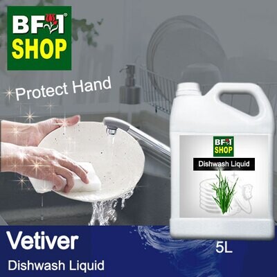 (DL) Dishwash Liquid - Vetiver - 5L
