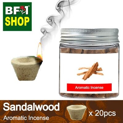 Aromatic Incense (AI) - Sandalwood Aroma  - 20pcs