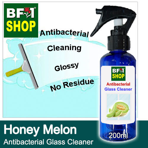 Antibacterial Glass Cleaner (AGC) - Honey Melon - 200ml Cleaning Glossy No Residue