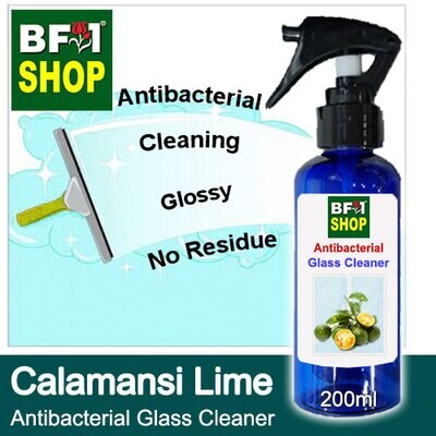 Antibacterial Glass Cleaner (AGC) - lime - Calamansi Lime - 200ml Cleaning Glossy No Residue