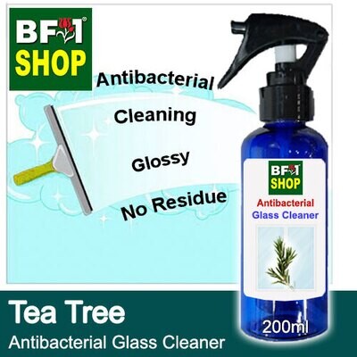 Antibacterial Glass Cleaner (AGC) - Tea Tree - 200ml Cleaning Glossy No Residue