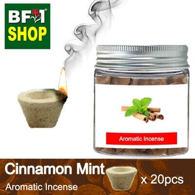 Aromatic Incense (AI) - Mint - Cinnamon Mint Aroma - 20pcs