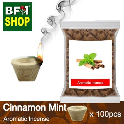 Aromatic Incense (AI) - Mint - Cinnamon Mint Aroma - 100pcs