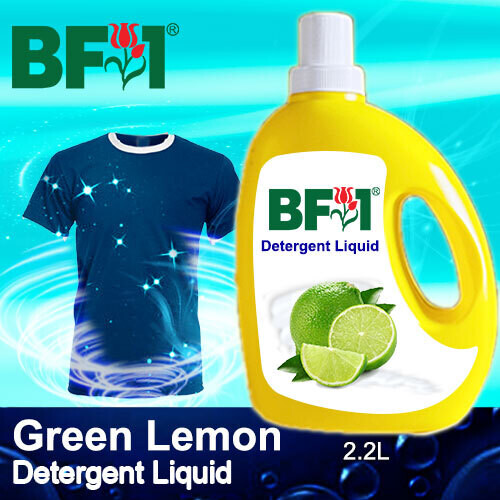 Detergent Liquid - Lemon - Green Lemon - 2.2L