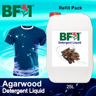 Detergent Liquid - Agarwood - 25L Refill Pack
