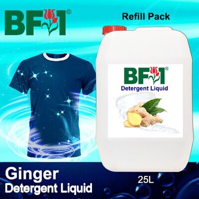 Detergent Liquid - Ginger - 25L Refill Pack