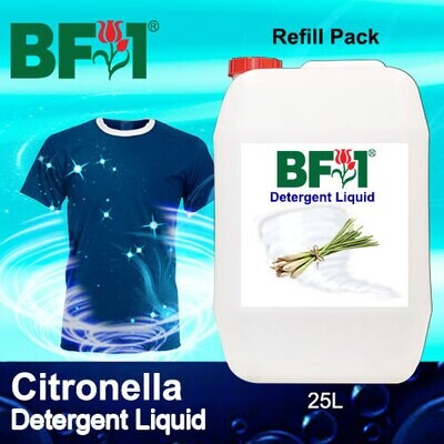 Detergent Liquid - Citronella - 25L Refill Pack