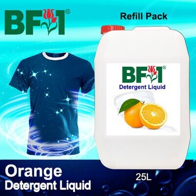 Detergent Liquid - Orange - 25L Refill Pack