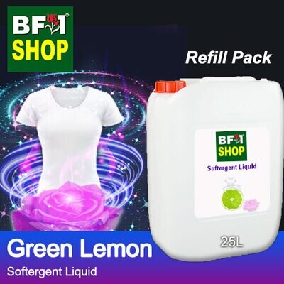 Softergent Liquid - Lemon - Green Lemon - 25L Refill Pack