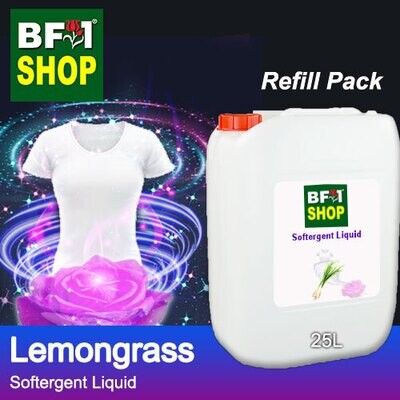 Softergent Liquid - Lemongrass - 25L Refill Pack
