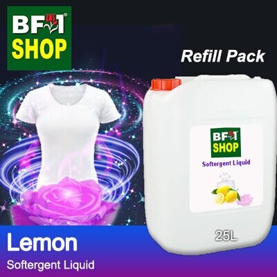 Softergent Liquid - Lemon - 25L Refill Pack