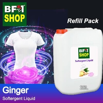 Softergent Liquid - Ginger - 25L Refill Pack