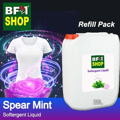 Softergent Liquid - mint - Spear Mint - 25L Refill Pack