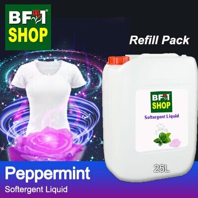 Softergent Liquid - mint - Peppermint - 25L Refill Pack