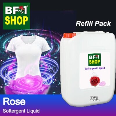 Softergent Liquid - Rose - 25L Refill Pack