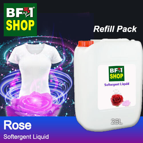 Softergent Liquid - Rose - 25L Refill Pack
