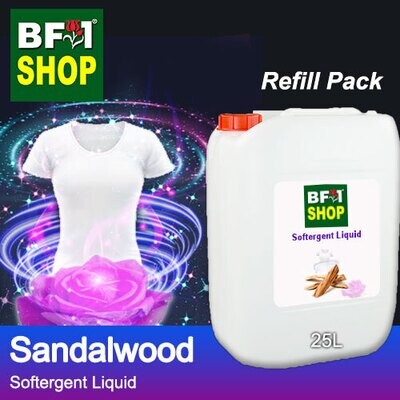 Softergent Liquid - Sandalwood - 25L Refill Pack