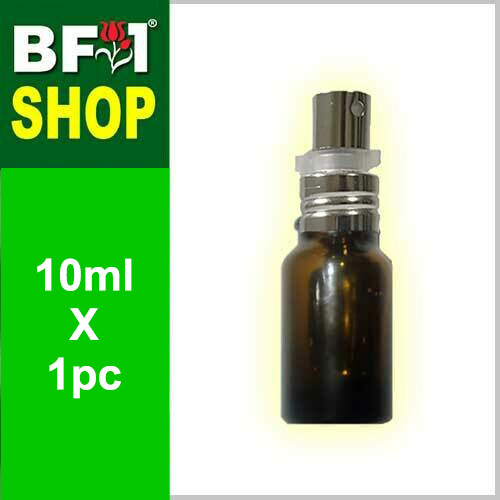 10ml Amber Color with Spray Head, Size: 1 Piece