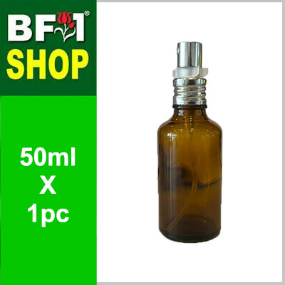 50ml Amber Color with Spray Head